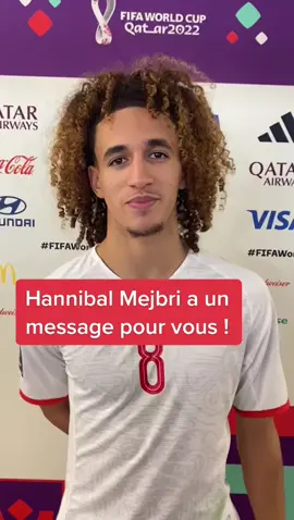 Hannibal #Mejbri a un message pour vous ! #FIFAWorldCup #Qatar2022 #beINFWC2022 #tunisie 