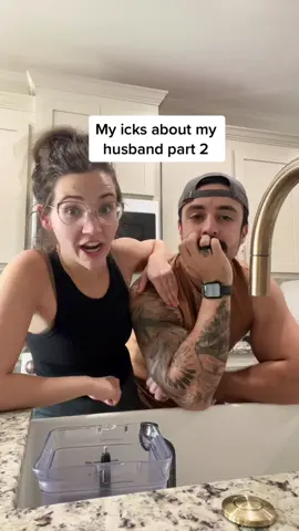 It took me a few days but I figured out icks about him 😅 #hunteranddevin #icks #funnycouple #relatable #coupletok #marriage #marriedthings 