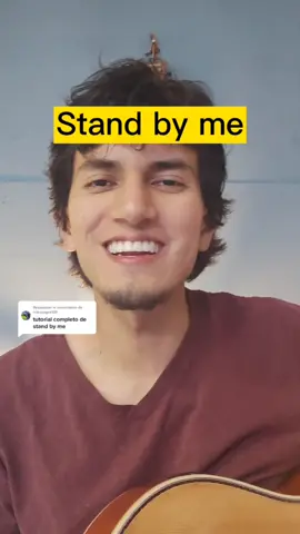 Respuesta a @mariangek101 Stand by me #tutorial #guitarra #cover #tutoriales #tutorialguitarra  #lyrics #standbyme #beneking #johnlennon #doc3v 