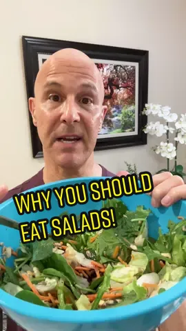 Why You Should Eat Salads!  #drmandell #youtube #salad #fyp