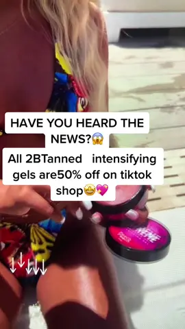 A Black Friday.TikTok shop exclusive!!🤩 The viral intensifying gel will never be this price again!!✨👀#2btanned #stumbletovictory #tiktokmademebuyit