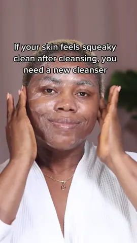 Squeaky clean is the right feel.  #skincareroutine #skincareroutineuk #skincaretiktok #skincareaesthetics #skincareblackgirl #skincarekorean #skincaremusthaves #cleanser 