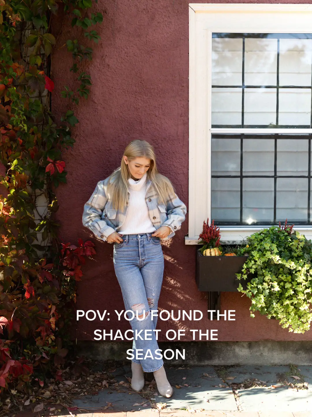 the shacket of my fall style dreams #shacketstyle #shacketseason #styleinspo #jeansoutfit #microinfluencer 