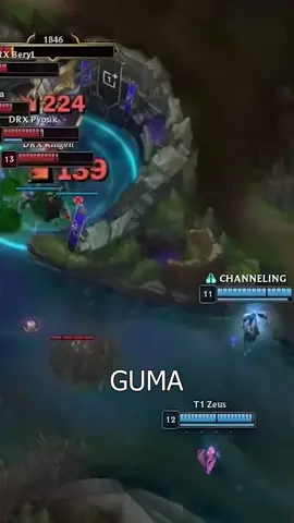 Gumayusi steals baron #gumayusi #t1 #leagueoflegends #gamer #lol #highlight 