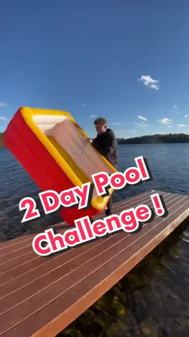 Spending the next 2 days in this small floating pool! 🤟🏼🥶 @mariah_grace10 