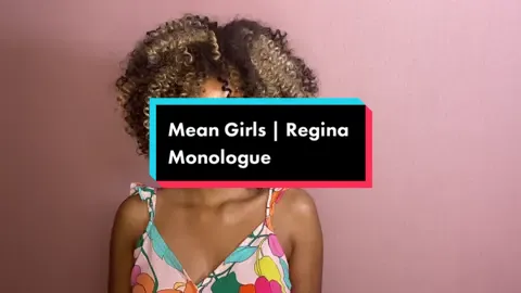 On Wednesdays we wear pink. Regina George Monologue from Mean Girls!!! #meangirls #reginageorge #pink #cadyheron #karensmith #gretchenwieners #lindsaylohan #rachelmcadams #amandaseyfried #laceychabert #marciliroff #andrewbrown #gaillevin #markwaters #wednesday  #onwednesdayswewearpink #halloween #christmas #play #film #tv #cinema #casting #audition #fyp #fypシ 