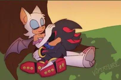 NOT SHIPPING THEM but this is adorable asf. I saw this on my friend’s page of Shadow & Rouge. Rouge petting Shadow’s quills is just so adorableeee #notshipping #notaship #friends #bffs #comfort #animals #sonicthehedgehog #friendlylove #shadowthehedgehog #rougethebat #gif 