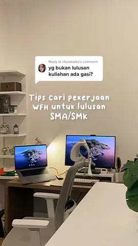 Replying to @rikalabaika semoga bermanfaat ya 🤗 #careertips #lokerjakarta #lokertips #wfh 