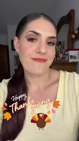 Happy Thanksgiving!!! #Thanksgiving #ThanksgivingMakeup #TurkeyDay #GiveThanks #VeryThankful #HuluChippendalesDance #FypMakeup 