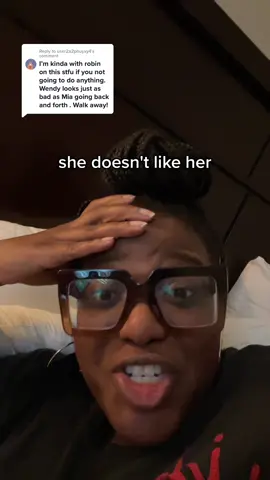 Replying to @user2a2phuyxy4 y’all know Robyn doesn’t like Wendy regardless right? She has literally no concern for her actions lmao #robyndixon #RHOP #realhousewivesofpotomac 