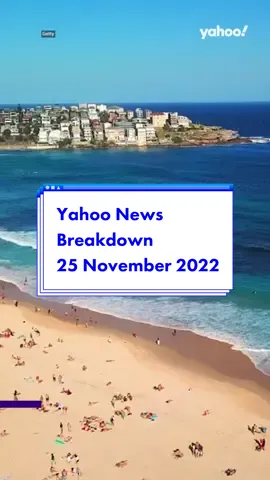 Here’s your #newsbreakdown for Friday 25 November 2022 #yahoonews #yahooaustralia #aussietok #bondi #bondibeach #spencertunick #cristianoronaldo #fifaworldcup #scream6 #haydenpanettiere #portugalworldcup2022 