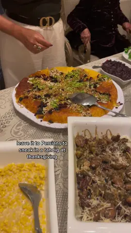 Turkey, mashed potatoes, tahdig. #persian #thanksgiving things #dinner #iranian #tahdig #turkey #food 