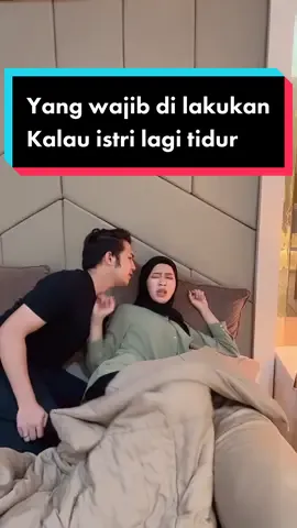 Harusnya kalau istri ketiduran suami itu begini ❤️ @Fatma Sari Zar #foryoupage #fyp 