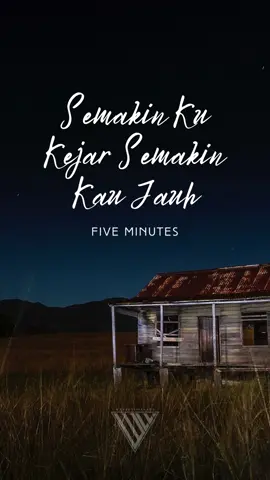 Five Minutes - Semakin Ku Kejar Semakin Kau Jauh #FiveMinutes #SKSJ #LirikLagu #Lagu90an #IndoHits #fyp