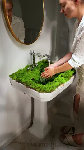 Making an ECO-sink in the bathroom #homediy #homeimprovement #decorideas