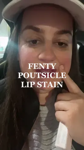 Obsessed with this lip stain! #fentybeauty #fentypoutsicle #fentyberrybanger #poutsicle #lipstain #promua #makeupartist 