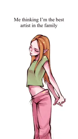 My little sister’s tiktok @Andraxeia 🥺  #arttok #arttrend #youngersiblings #digitalart 