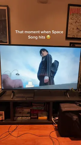 Every Wednesday, we listen to Space Song. @Beach House  #beachhouse #spacesong #wednesdayaddams #subpop #indiemusic 