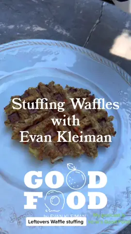#waffles #leftovers #stuffing