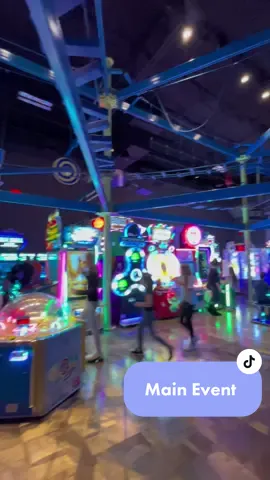 the kids had a blast! #mainevent #fyp #foryou #arcade #babiesoftiktok #nolegsnolimits 