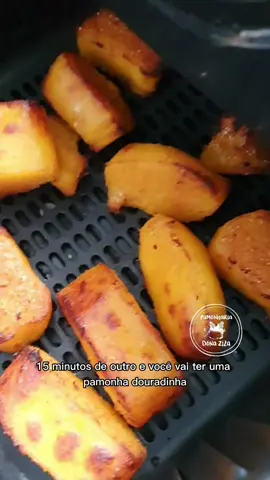 Pamonh Frita na Air fryer. Quem já fez assim?  Quem não fez, faz e marca nóis. 💚💚💚💚💚 #pamonha #pamonhariadonaziza #pamonhasp #pamonharia #pamonhasemfuba #pamonhariasaopaulo #pamonhagoiana