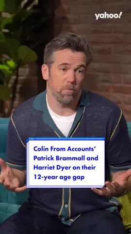 #ColinFromAccounts stars #PatrickBrammall and #HarrietDyer on their 12-year age gap 👀 #binge #bingeau #bingeoriginals #bingeaustralia #bingeseries #aussietiktok #aussietok #australia #australiatok #yahooaustralia 