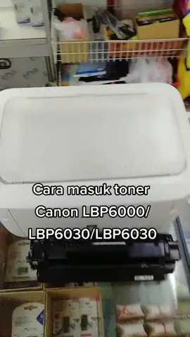 Cara masuk Toner Canon LBP6000/LBP6030/LBP6030w #canonprinter #tipsprinter #kongsiilmu #aticomputer 