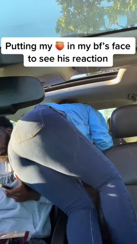 Try this on your bf to see his reaction 🍑 #fyp #couple #prank