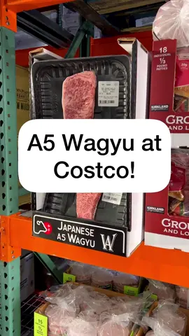 Japanese A5 Wagyu at Costco!