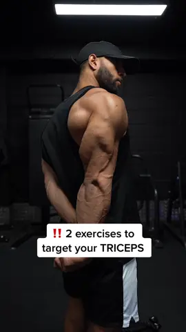 TRICEPS 💪🏽 Buy 1 Get 1 FREE on all supplements! Link in my bio ‼️ @strngapp #triceps #FitTok #foryoupage #workout