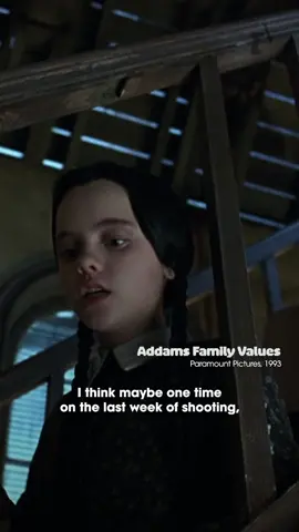 #JennaOrtega shares what it was like to work with #ChristinaRicci on the set of #Wednesday 🖤 Link in bio for the full video ✨ #wednesdayaddams