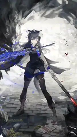 arknights Texas alter L2d #wallpaper #l2d #arknights #texas #foryou #fy #fyp 