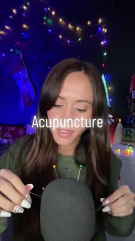 Acupuncture 🪡 #asmr #asmrsounds #asmrvideo #asmrroleplay #fyp 