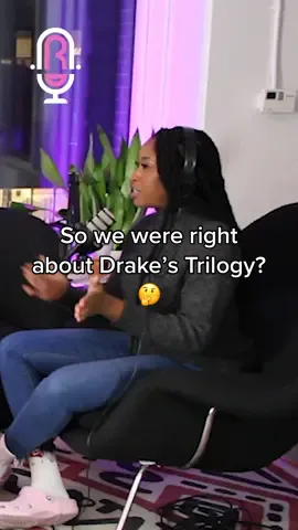 Hmm…so we were right about the Drake album trilogy?🤔 #podcast #toronto #drake #hiphop #rap #rapmusic #fyp #podcastclips #foryoupage #viral 