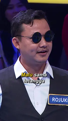 Wadaaw!! Coba absen di kolom komentar kalo kalian relate sama jawaban dari Rojukni😝🤣 Sayang banget jawaban Rojukni belum ada di hasil survei, kalau jawaban kalian ada gak niih Keluarga Indonesia?  @MNCTV @fremantle Indonesia   #Family100 #SurveiMembuktikan #FamilyFeud #FamilyFeudID