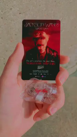I'm always behind youu P’Jack 🦊💛 #magicmanworltour  #jacksonwangworldtourinbkk  #jacksonwang 