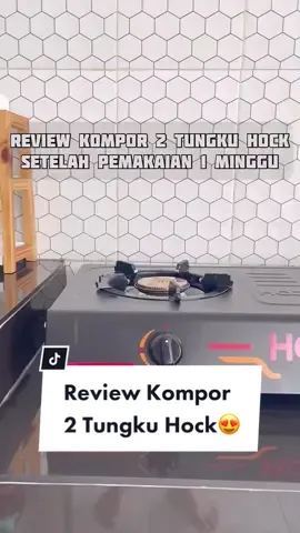 Masih ragu mau beli kompor yang mana? Yuk beli kompor 2 tungku dari Hock! #hock #hockindonesia #komporgas #komporhock #kompor2tungku #belanjaditiktok #OlsaSüperOlur 