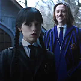 fun fact: the few times that wednesday blinked were while she was talking with xavier #wednesday #xavierthorpe #wednesdaynetflix #fyp 