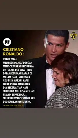 karena kesuksesan seseorang berasal dari doa ibu.  #cristianoronaldo#fypdongggggggg 