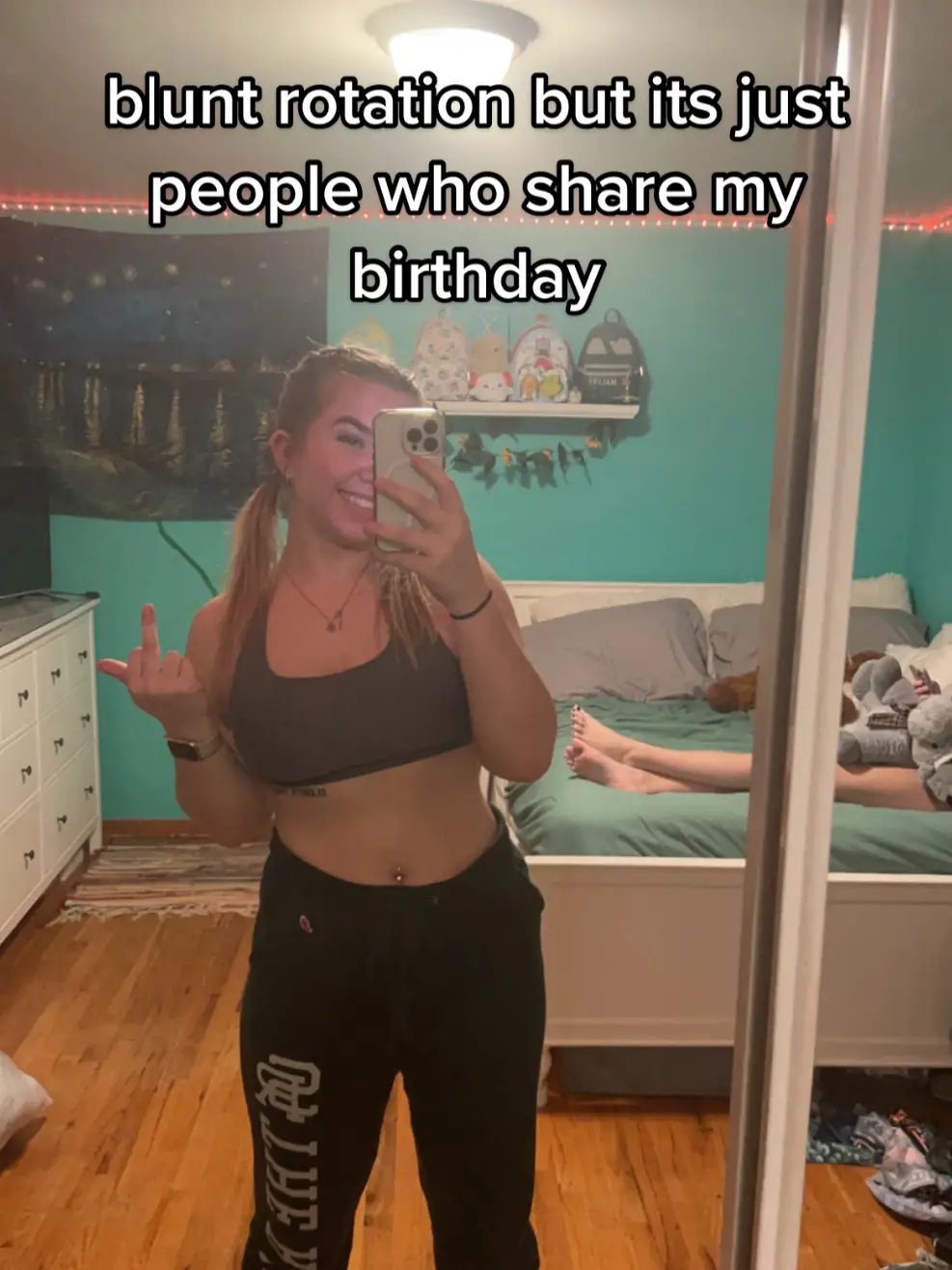 try to have a better circle than me