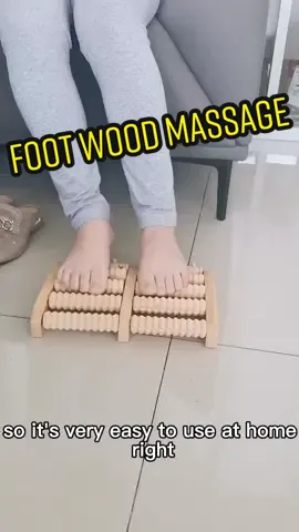 Foot wood massage roller is coming !! #footmassage #woodtherapy #lymphaticdrainage #bodymassager #tiktok #maderoterapia 