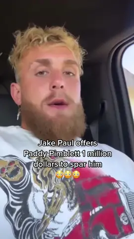 1 million and a flight to Puerto Rico to spar 😳. #jakepaul #paddypimblett #boxingtok #fullsend 