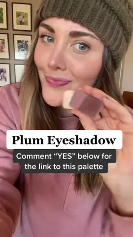 Plum Eyeshadow Palette - linked in my bio!  Sabrina / Lullaby / Revival  Eyeshadow Brush  #eyeshadowtutorials #plumeyes #plumeyeshadow #easyeyemakeup #eyeshadow #seint 