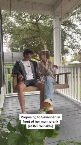 Sooooo that happened @savannahhmccrayy #fyp #couples #foryou #prank #couplegoals #Relationship #relationshipgoals #reaction 