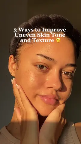 There are also certain ingredients like vitamin C that can help 🧡 #skintexture  #hyperpigmentation #darkspots 