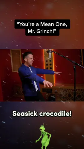Anyone else feeling GRINCHY? 😏 “You’re a Mean One, Mr. Grinch” is out NOW on Spotify, Apple and YouTube! ❄️✨💚 #fyp #grinch #thegrinch #christmastiktok #jazz #benedictcumberbatch #ryanreynolds  