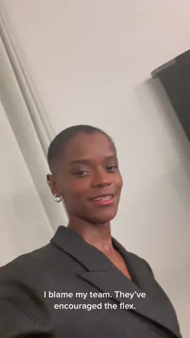 I blame the team, they made me like this 🙈#letitiawright 