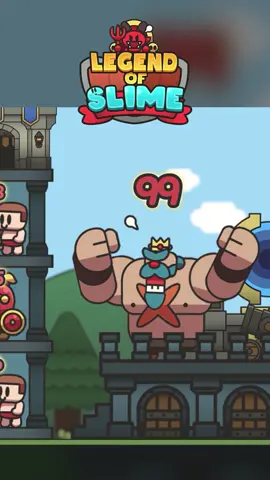 Can U defeat the powerful Dwarf King?💪 #legendofslime #LOS #slime #mobilegame #idlegame #idlerpg #mobilerpg #dwarfking
