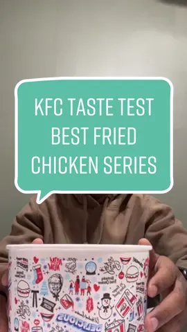 KFC taste test 💕 Which culture has the best fried chicken ? 💕 #foodcritic