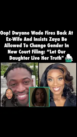 This is so crazy 🙆🏽‍♀️ #dwaynewade #gabrielleunion #siohvaughnfuncheswade #zayawade #transgender #transcommunity #greenscreen #fup 